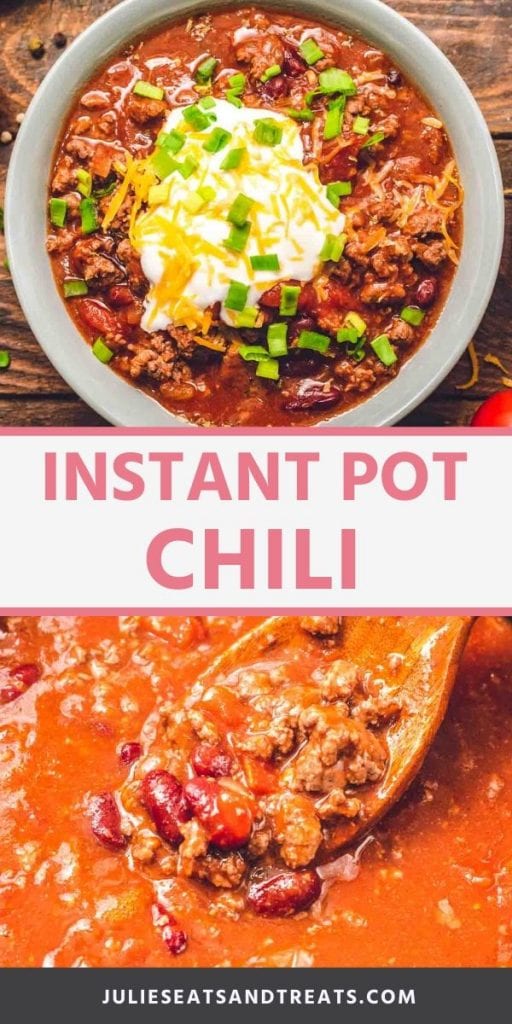 Instant Pot Chili - Julie's Eats & Treats