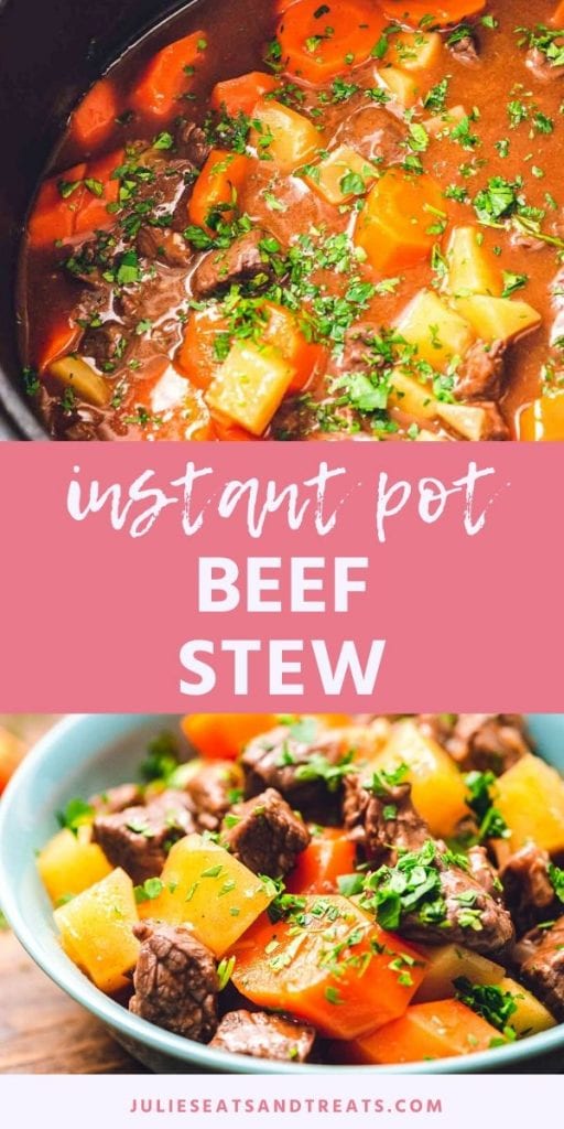 Instant Pot Beef Stew Recipe (BEST EVER) - Julie's Eats & Treats