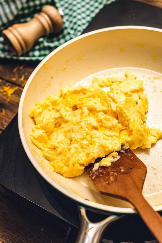 The BEST Scrambled Eggs - Light & Fluffy! - Julie's Eats & Treats ®