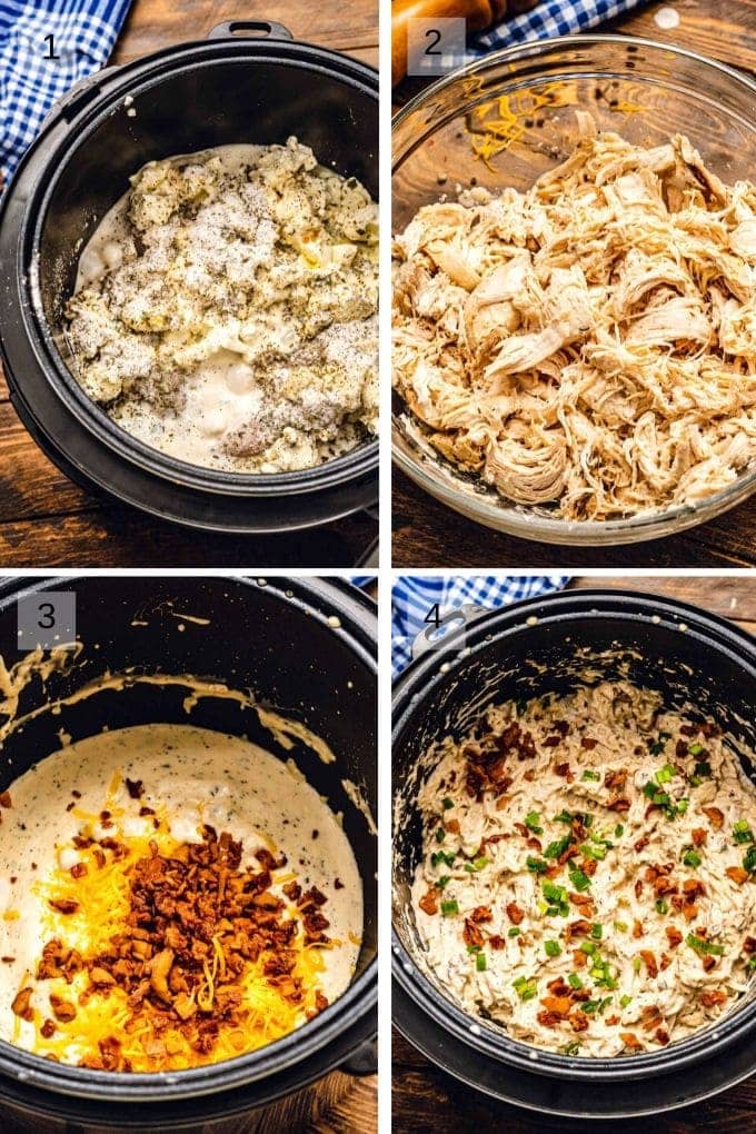 images on how to make crack chicken