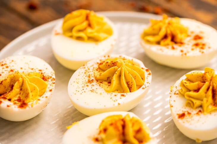 Classic Deviled Eggs Recipe - Julie's Eats & Treats