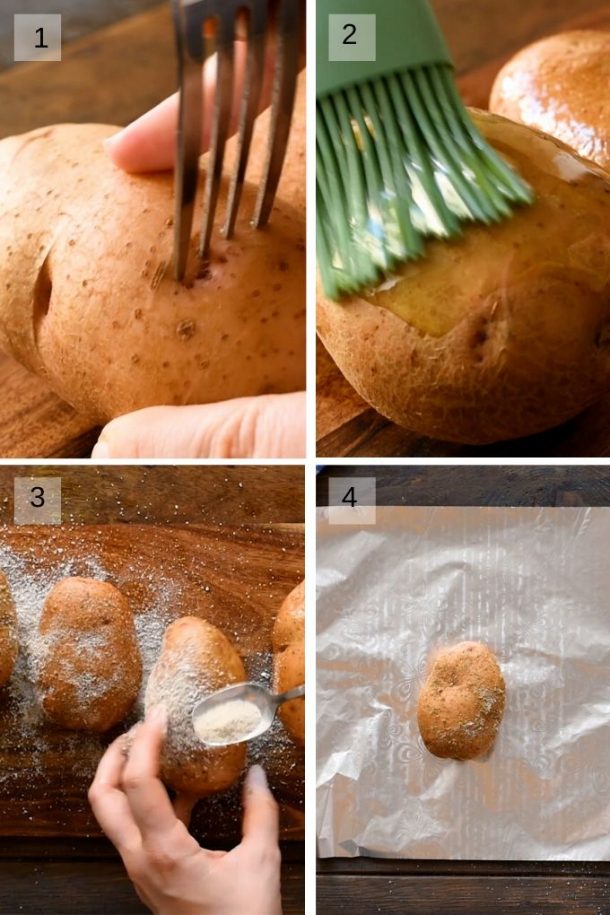 Crock Pot Baked Potatoes - Julie's Eats & Treats