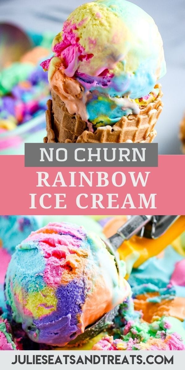 Rainbow Ice Cream Julie