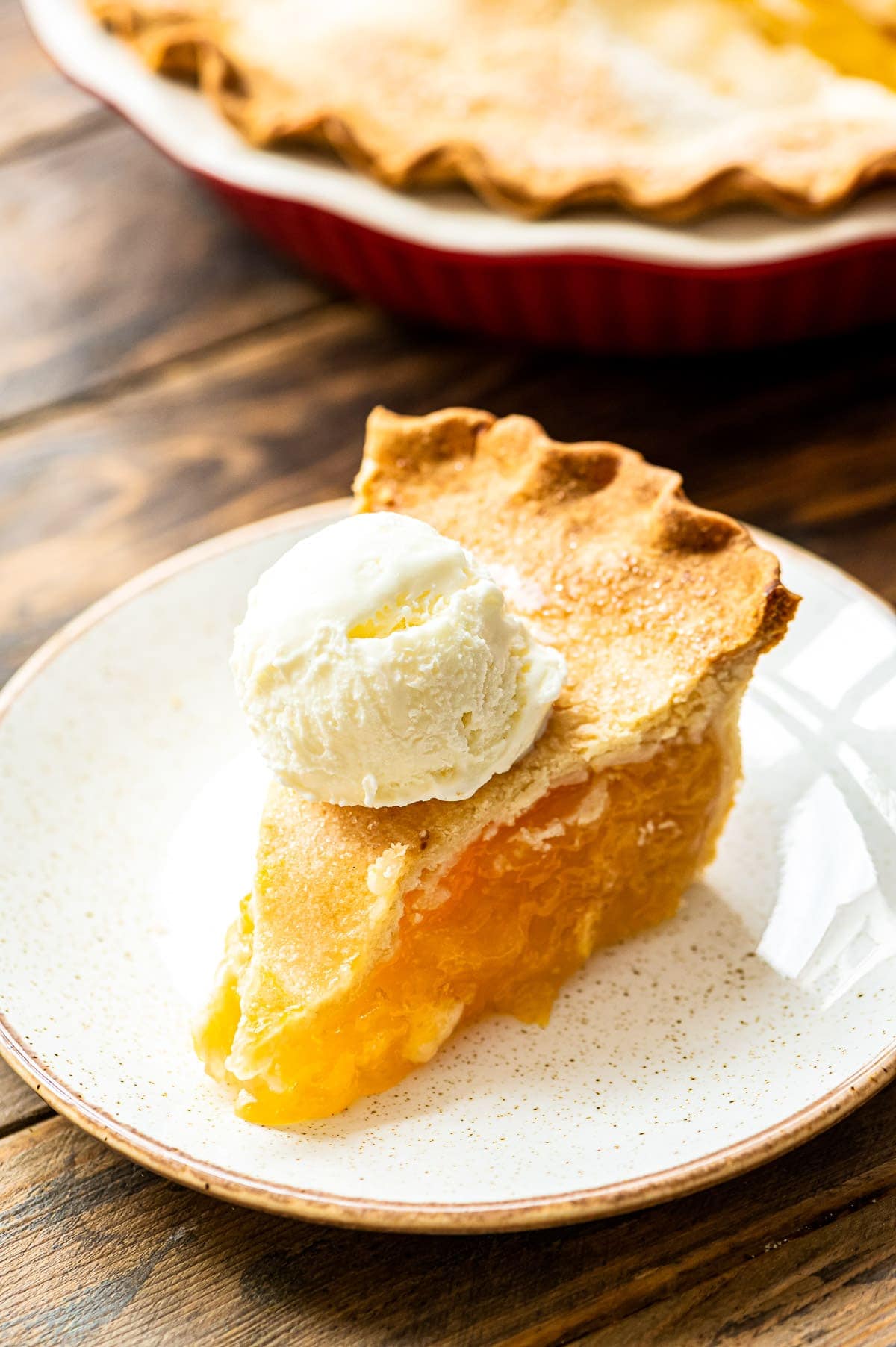 Easy Peach Pie Sorbet Recipe Is Like a Scoop of Fresh Peach Pie, Desserts