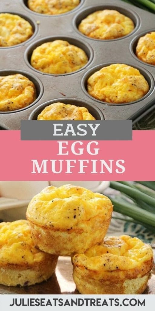 Ham & Cheese Egg Muffins - Julie's Eats & Treats