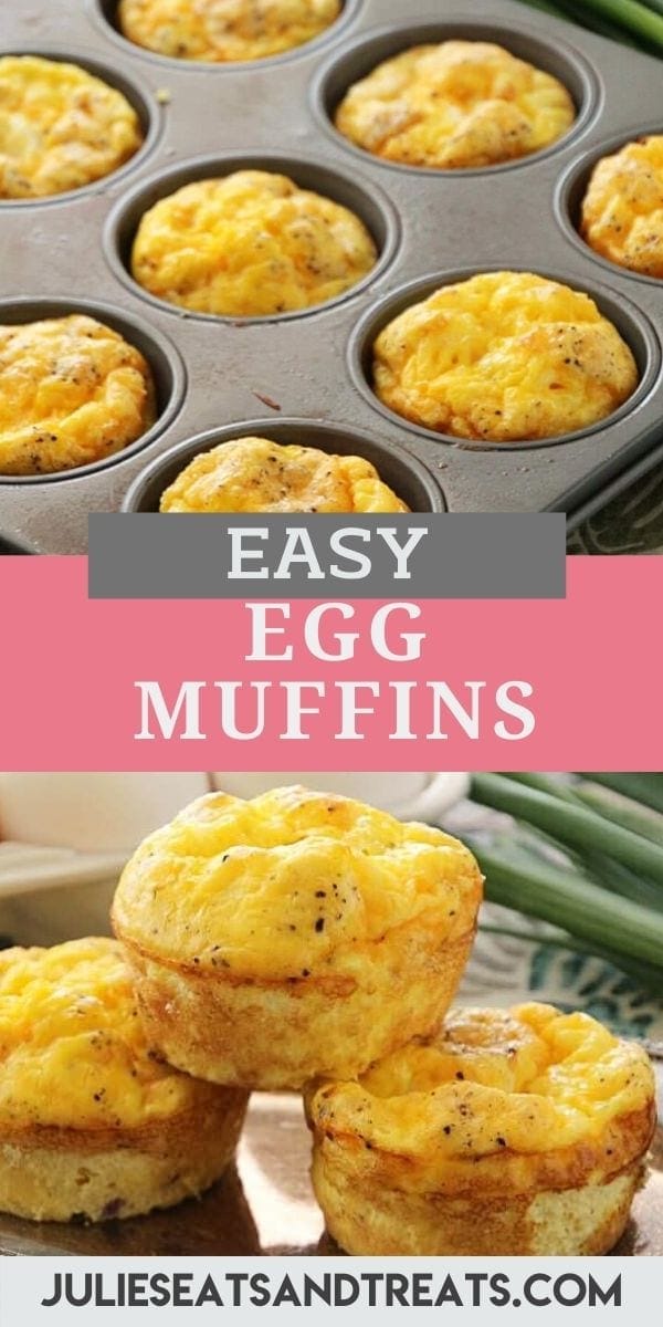 Ham & Cheese Egg Muffins - Julie's Eats & Treats