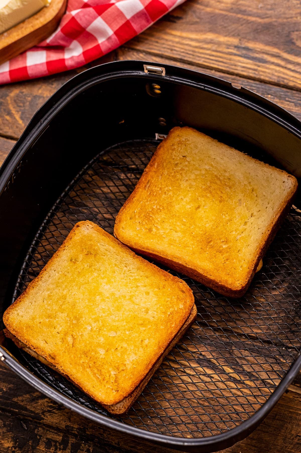 Air Fryer Grilled Cheese Julie's Eats & Treats