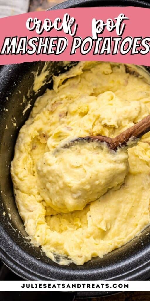 Crock Pot Mashed Potatoes - So Easy! - Julie's Eats & Treats