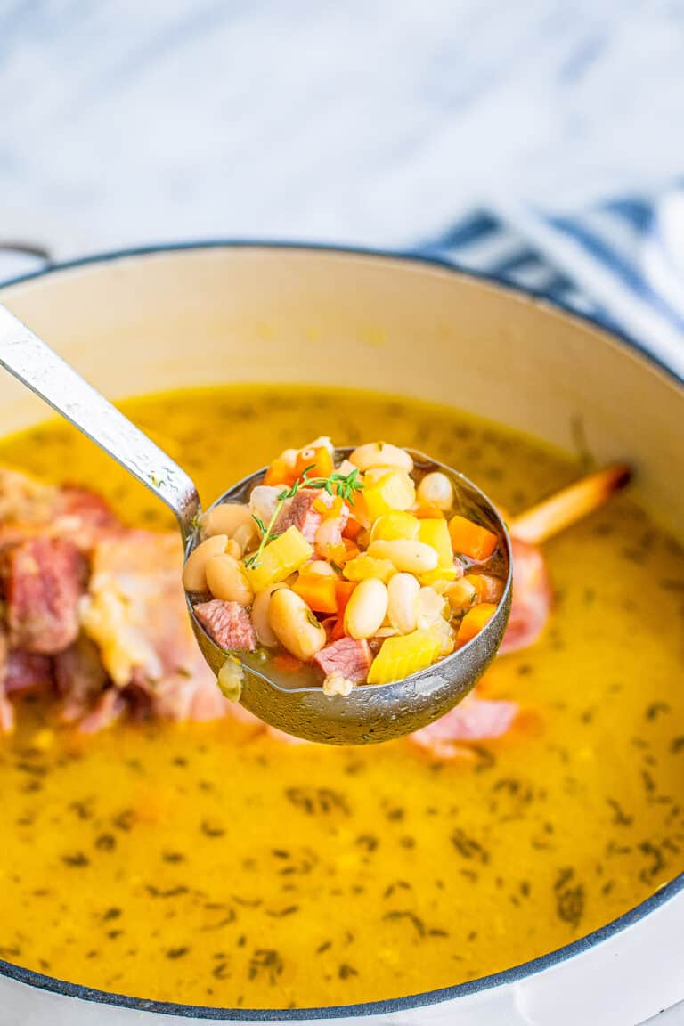 Ham Bone Soup Perfect for Leftover Ham Bone! Julie's Eats & Treats