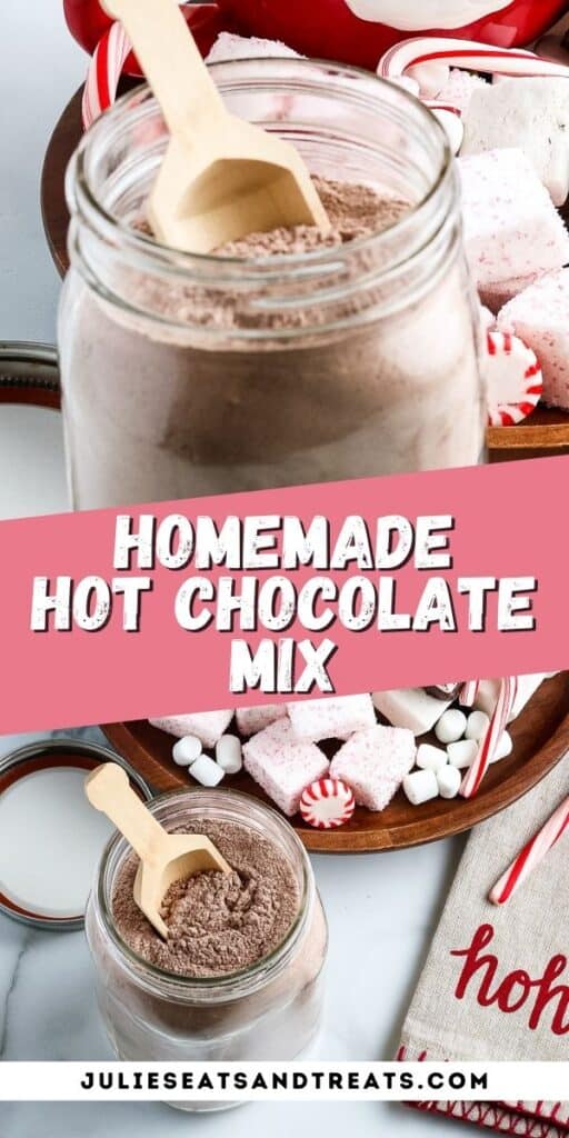 Homemade Hot Chocolate Mix Pinterest Image