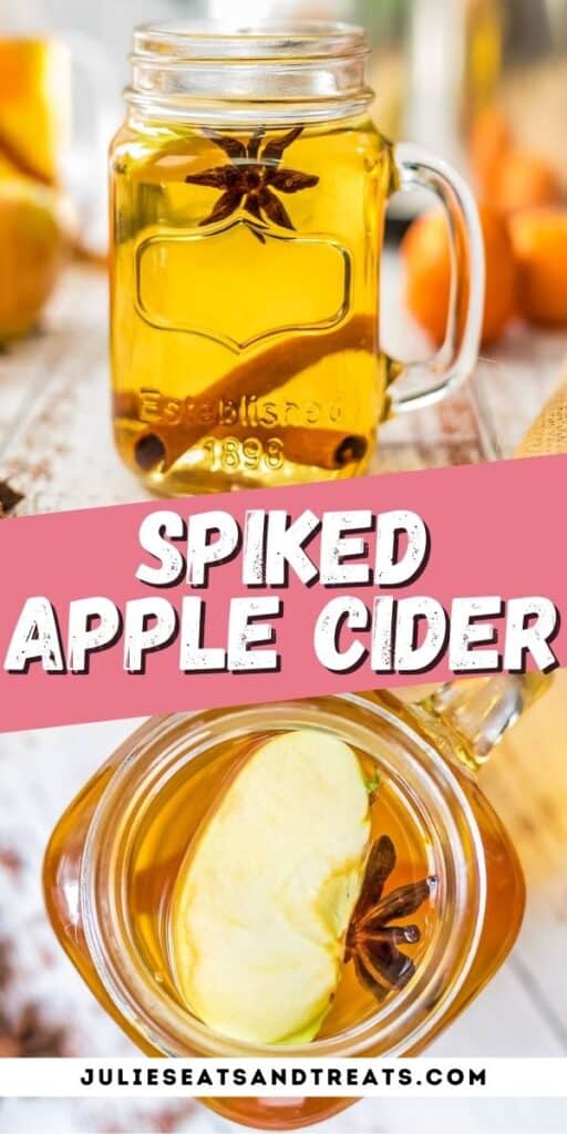 spiked apple cider Pinterest Image