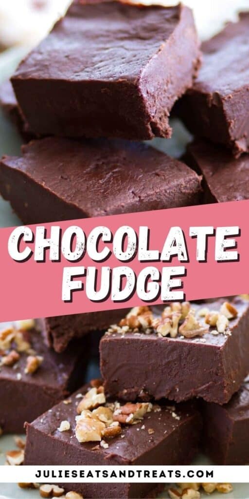 Chocolate Fudge Pinterest Image