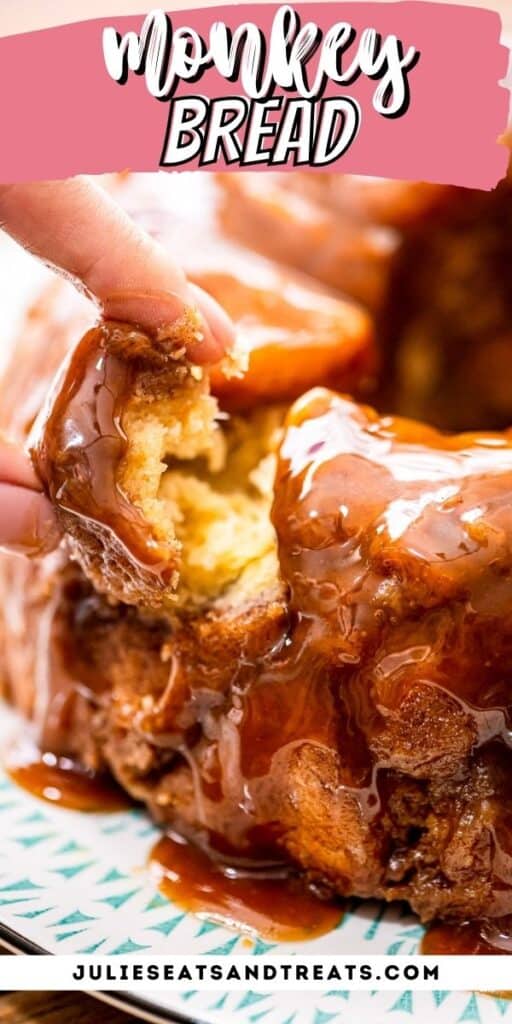 Easy Monkey Bread Pinterest Image