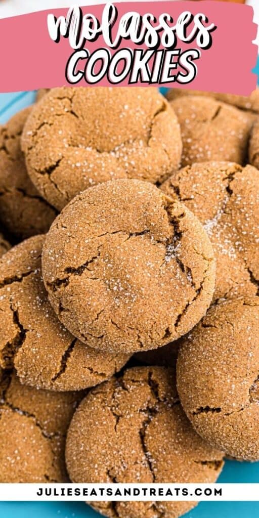 Molasses Cookies Pinterest Image