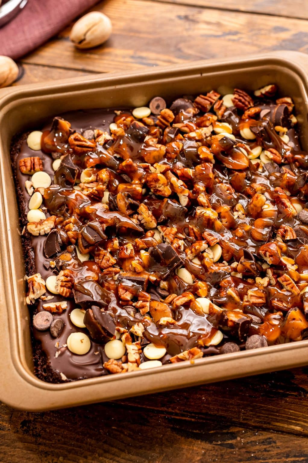 Turtle Brownies Julie's Eats & Treats