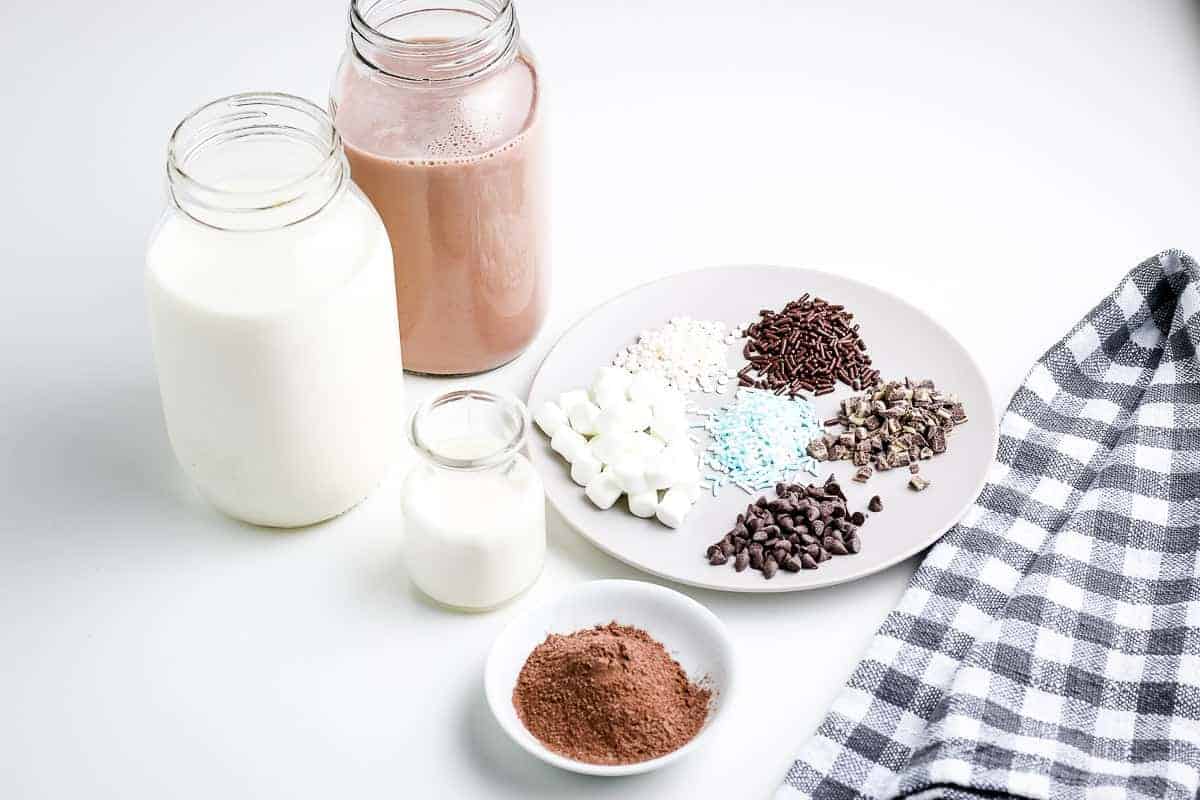 Whipped Hot Chocolate Ingredients