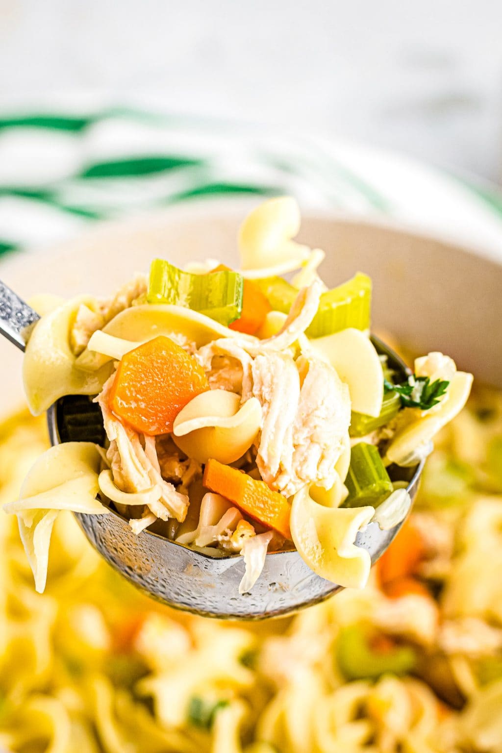 Chicken Noodle Soup - Quick and Easy! - Julie's Eats & Treats