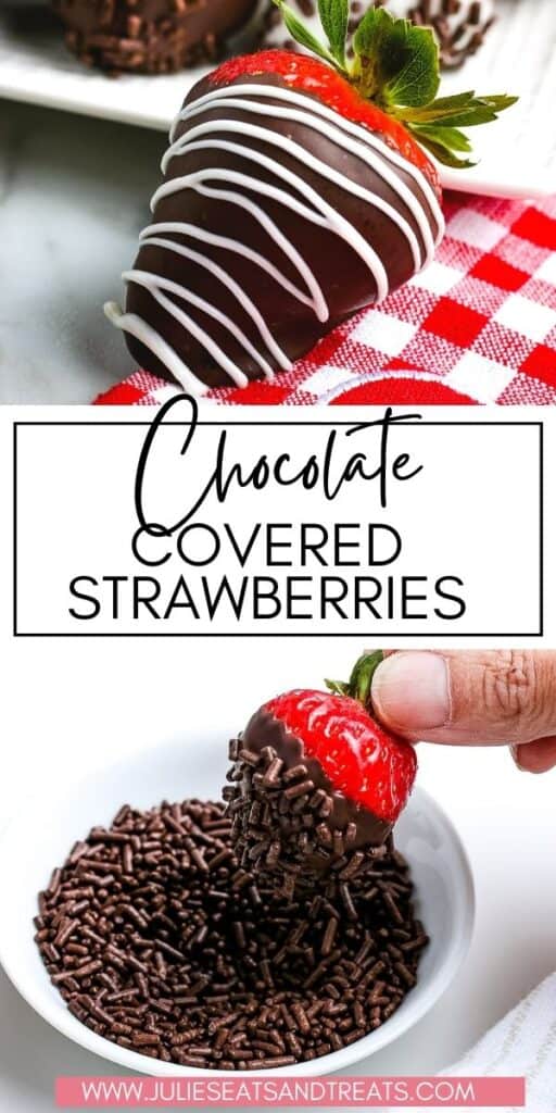 Chocolate Covered Strawberries JET Pin Image