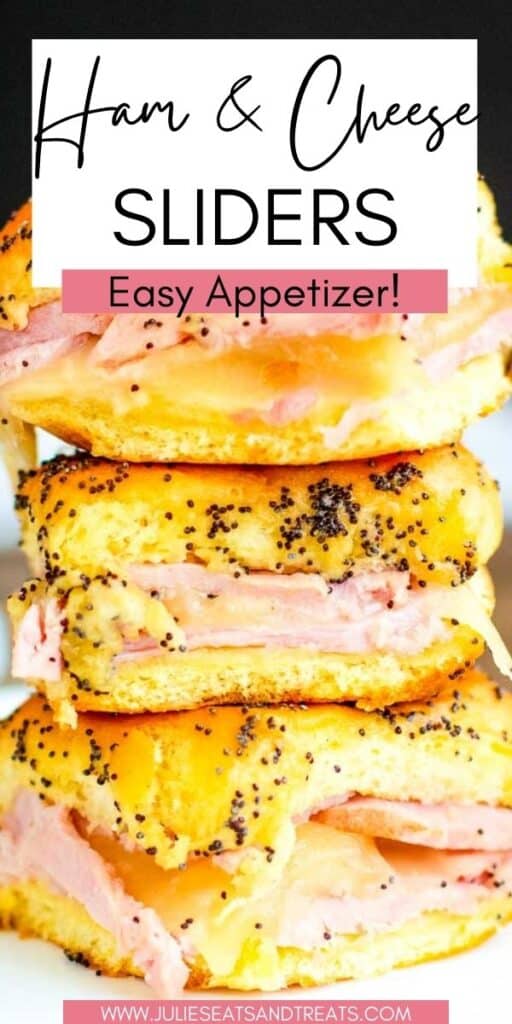 Ham and Cheese Sliders JET Pinterest Image