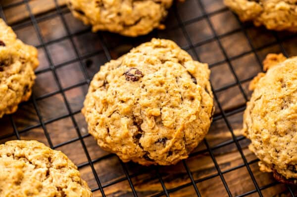 Oatmeal Raisin Cookies - Soft & Chewy! - Julie's Eats & Treats