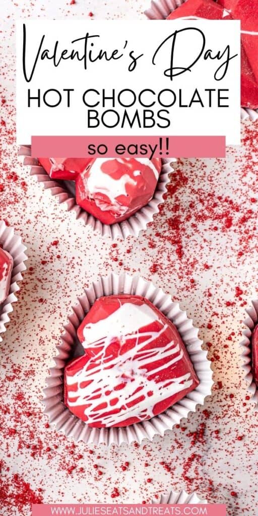 Valentine's Day Hot Chocolate Bombs JET Pin Image