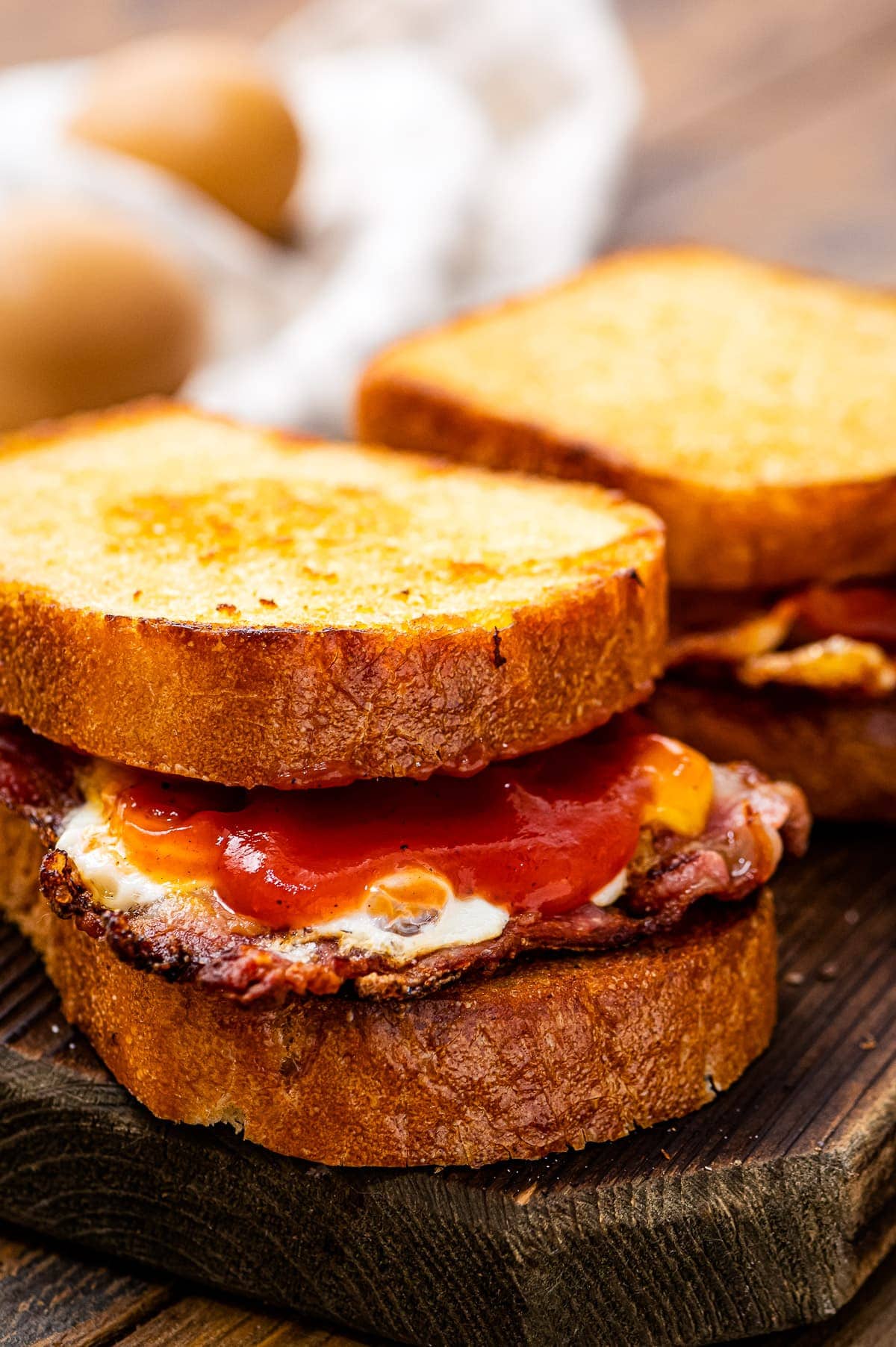 Sausage Breakfast Sandwich with Egg and Cheese - Wooed By The Food