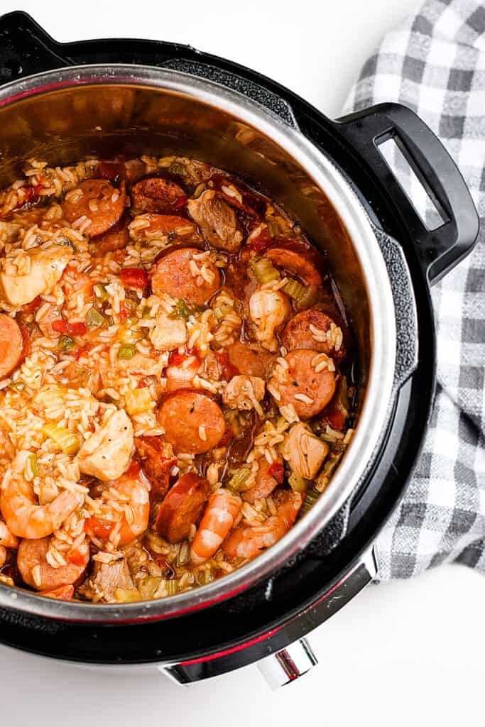 Cooked Instant Pot Jambalaya