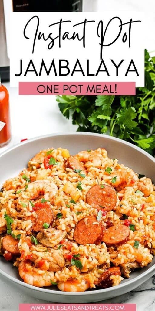 Instant Pot Jambalaya JET Pin Image