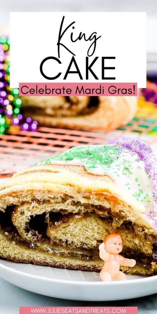 King Cake Ornaments Perfect for Your Mardi Gras Tree