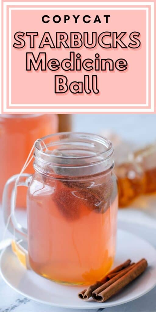 Medicine Ball Tea Pinterest Image