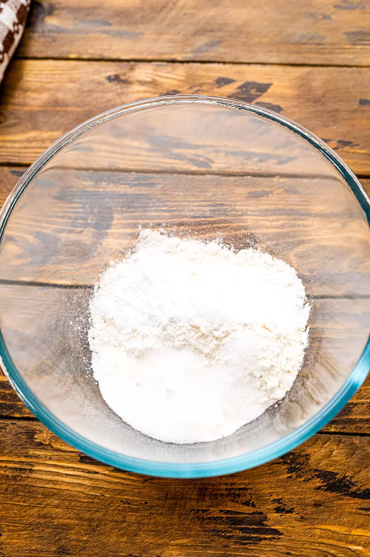 Dry ingredients for pancakes