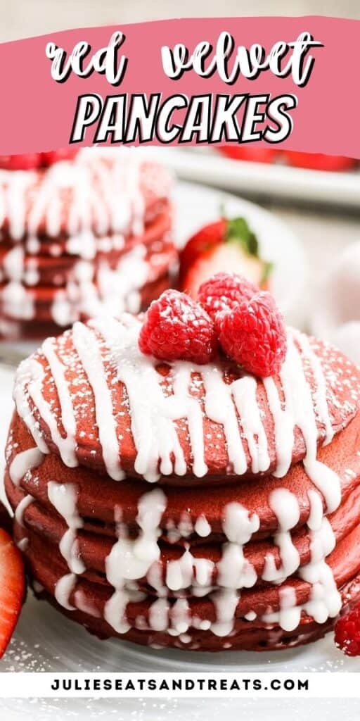 Red Velvet Pancakes recipe pinterest