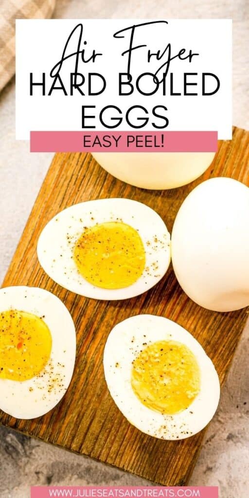 Air Fryer Hardboiled Eggs JET Pin Image