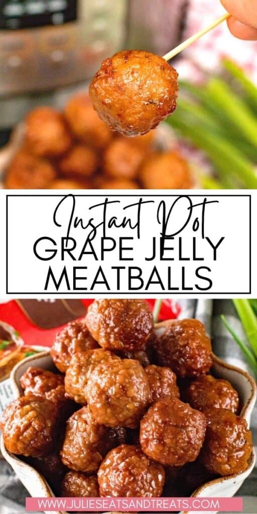 Grape Jelly Meatballs JET Pin Image