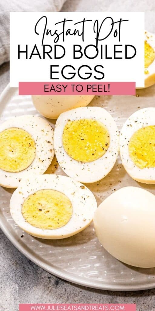 Instant Pot Hard Boiled Eggs JET Pin Image