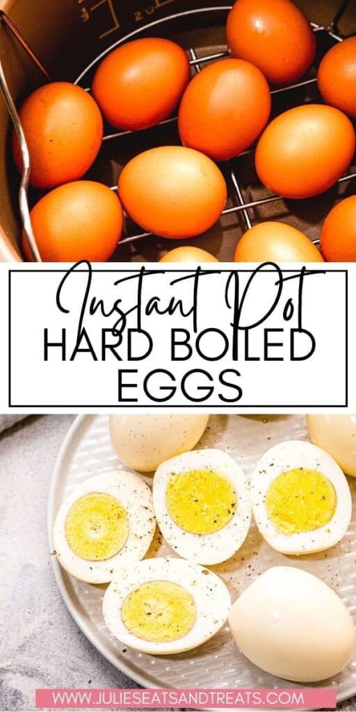 Instant Pot Hard Boiled Eggs JET Pinterest Image