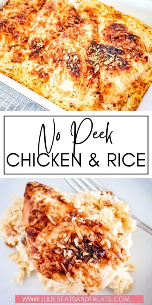 No Peek Chicken and Rice JET Pin Image