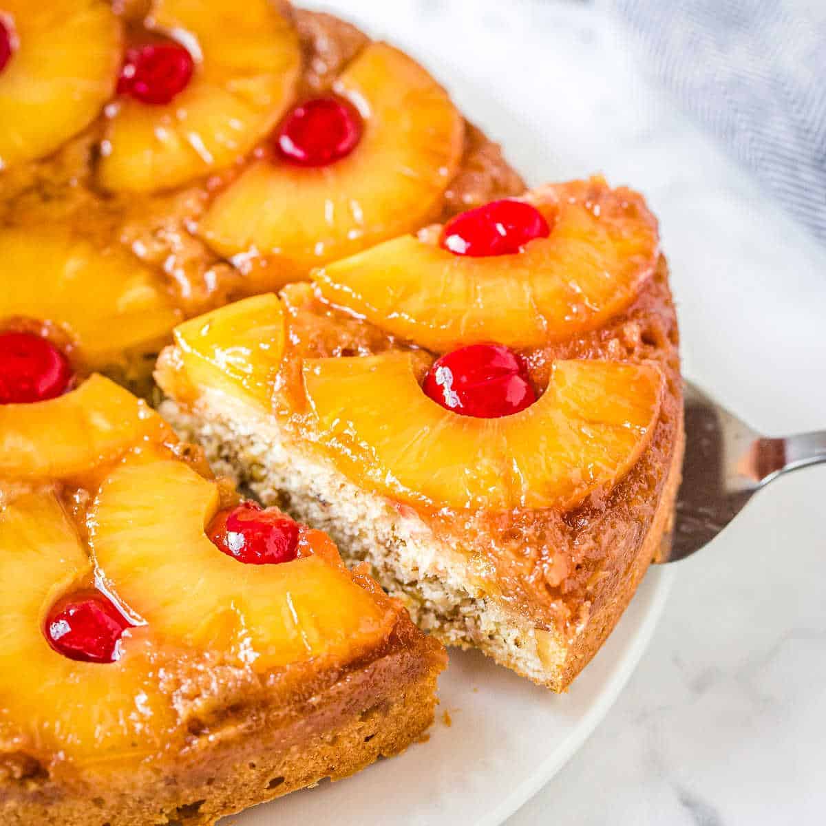 Pineapple Upside Down Cake - Julie's Eats & Treats ®