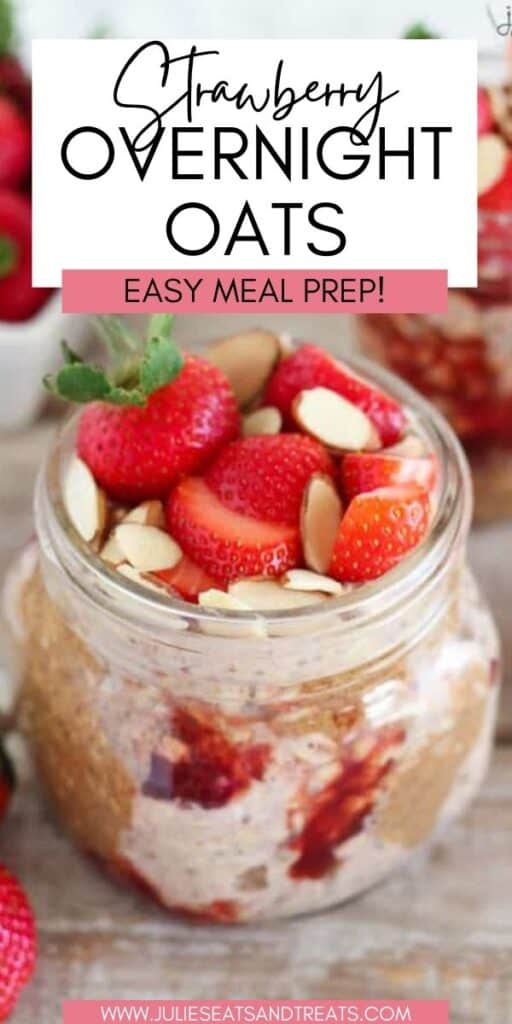 Strawberry Overnight Oats JET Pin Image