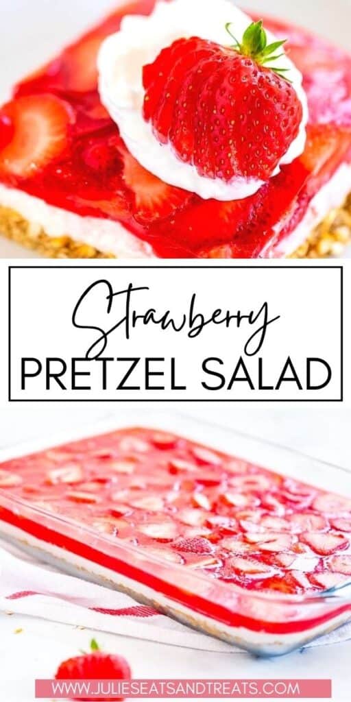 Strawberry Pretzel Salad JET Pinterest Image