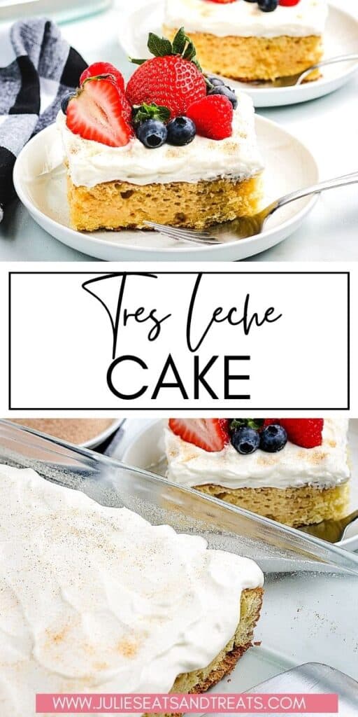 Tres Leche Cake JET Pin Image