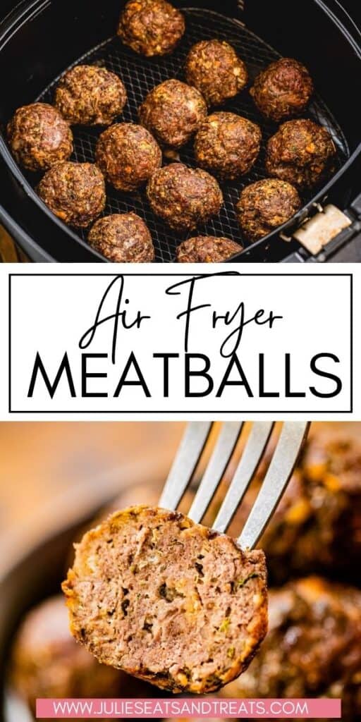 Air Fryer Meatballs JET Pin Image