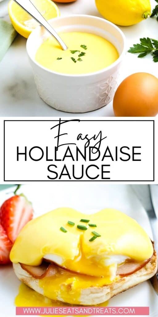 Hollandaise Sauce JET Pinterest Image