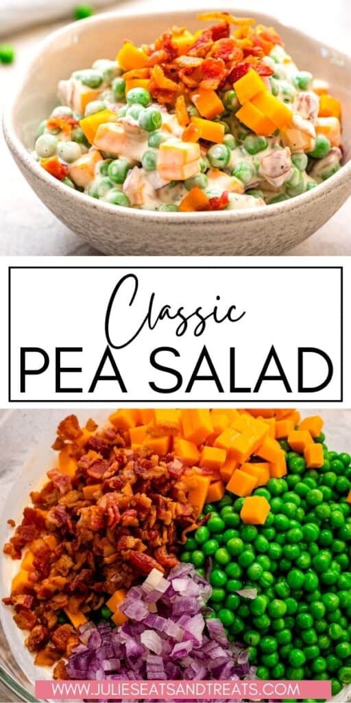 Pea Salad JET Pinterest Image