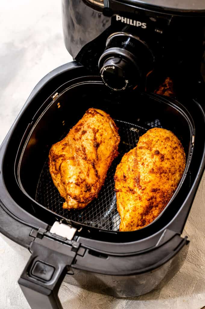 Cooked Air Fryer Chicken Breast