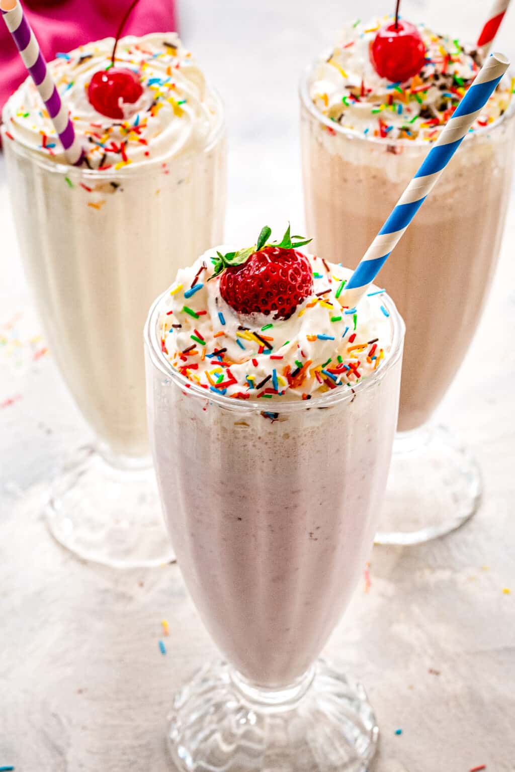 How To Make A Milkshake Flavors Julie S Eats Treats