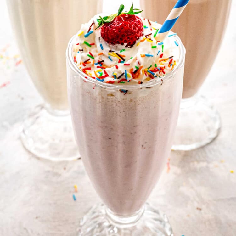 How to Make a Milkshake Square Cropped image