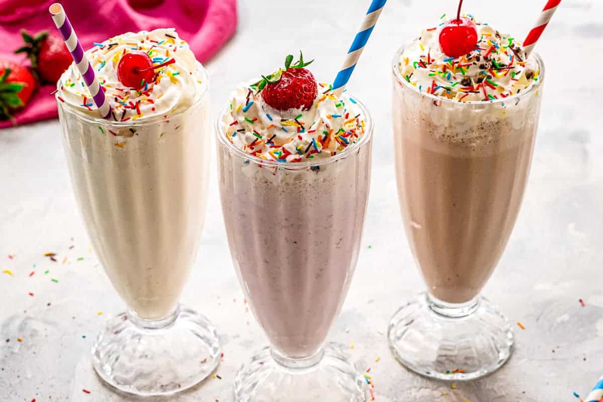 How To Make a Milkshake in Three Easy Steps I Taste of Home