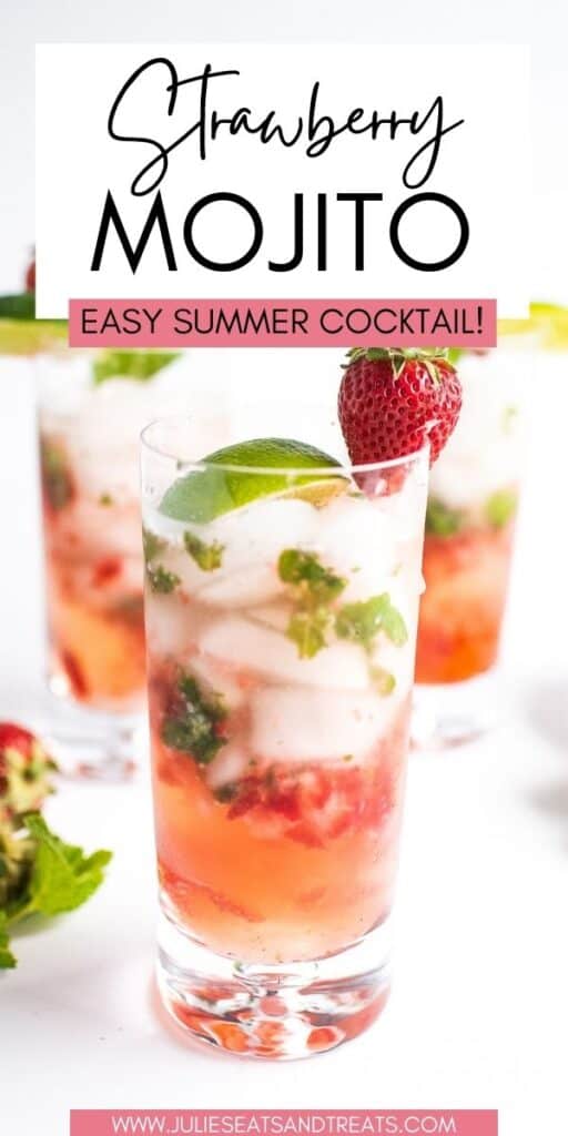 Strawberry Mojito JET Pin Image