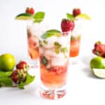 Strawberry Mojito Square Cropped Image